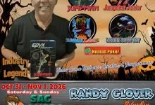 Randy Glover Sac Gamers Expo 2026 Guest of Honor - Gamers Heroes